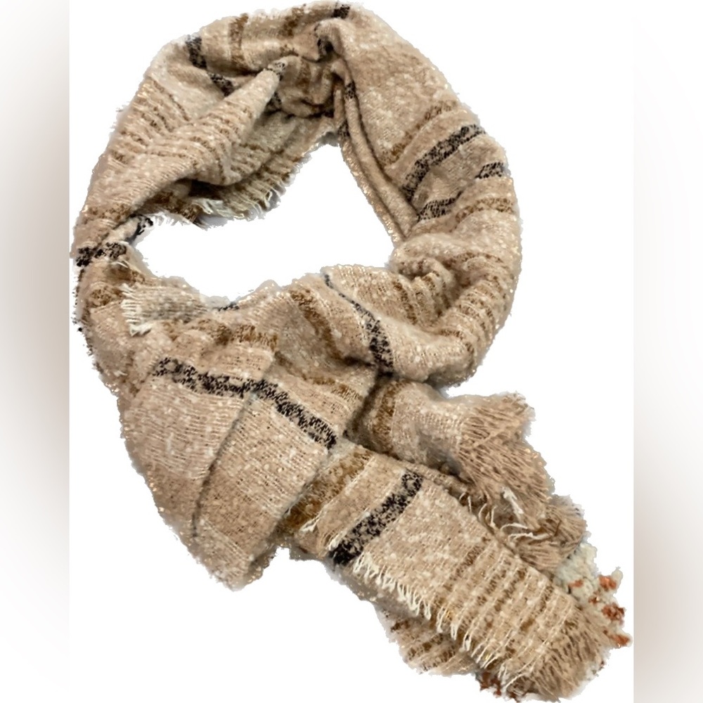 Wide Scarf Earth Tones 70x 32‎